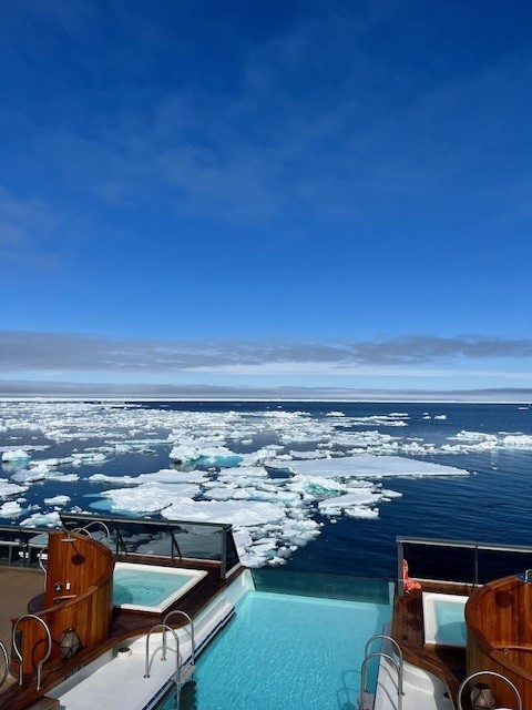 sea ice pool